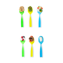 Load image into Gallery viewer, Neon Three Spoon Circus Pre-Spoon GOOtensil Set