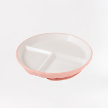 Load image into Gallery viewer, Yay Ceramic Plate - Premium 3-Section Plate with Suction Base