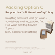 Load image into Gallery viewer, Packaging / Gift Wrap Options