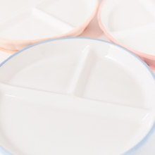 Load image into Gallery viewer, Yay Ceramic Plate - Premium 3-Section Plate with Suction Base