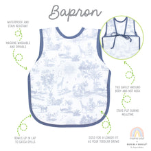Load image into Gallery viewer, Mama Yay x House of Holly – Savanna Toile (White) Bapron