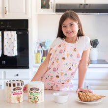 Load image into Gallery viewer, Pink Ice Cream Apron - fits sizes youth small through adult 2XL