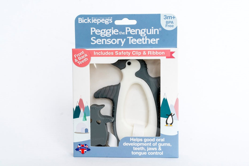 Peggie The Penguin Sensory Teether