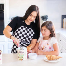 Load image into Gallery viewer, Pink Ice Cream Apron - fits sizes youth small through adult 2XL