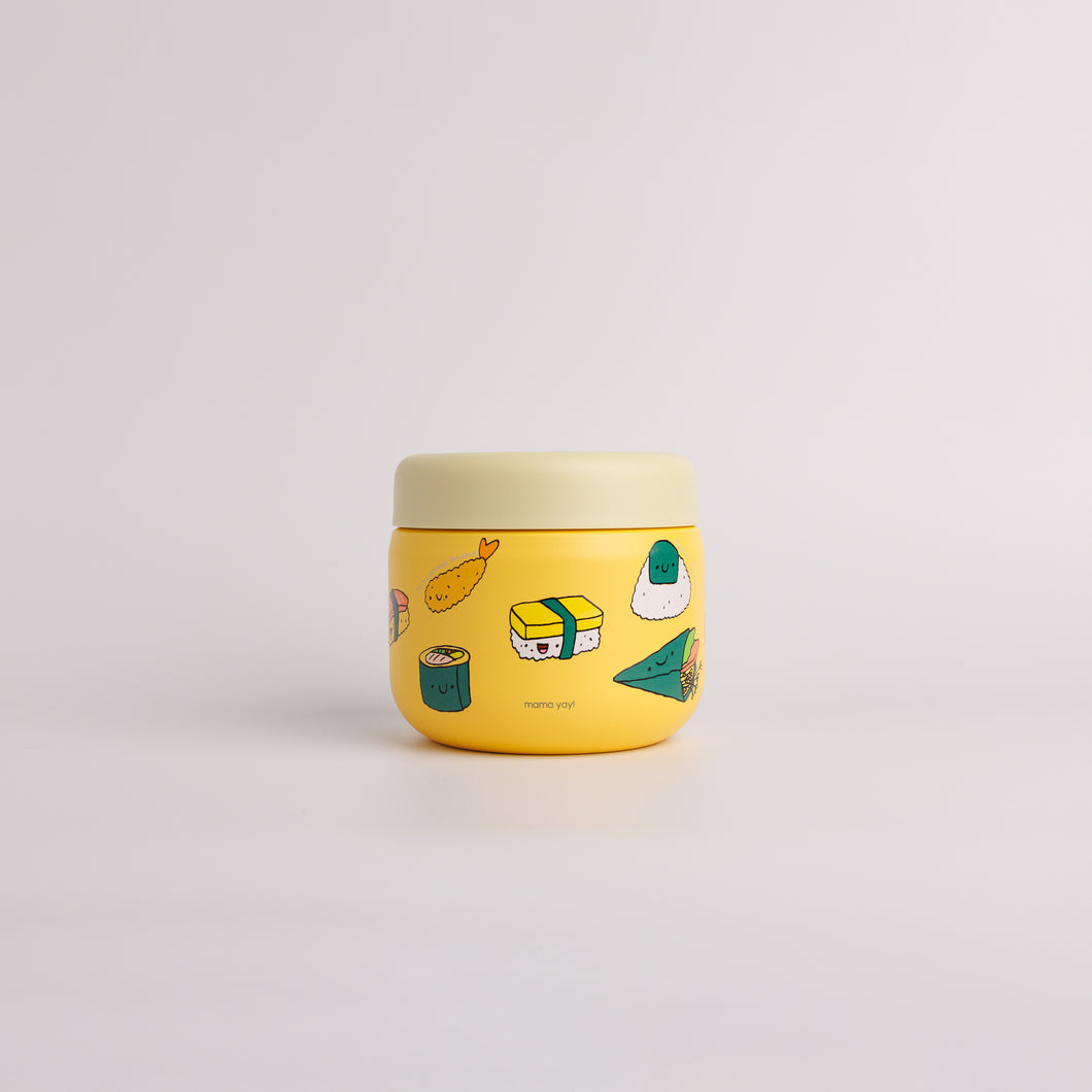 (Preorder) Sushi Roll Call - YAY Thermal Food Jar (270ml)