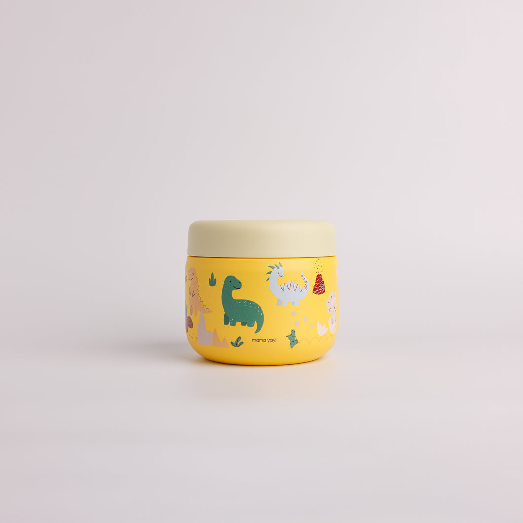 (Preorder) Dino Parade - YAY Thermal Food Jar (270ml)