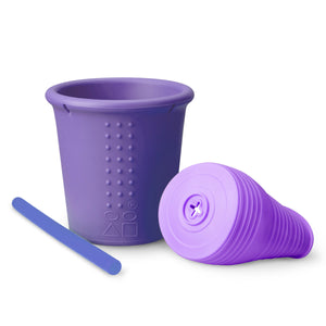 Stretchy Universal Silicone Lid Straw Cup 8oz