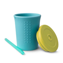 Load image into Gallery viewer, Toddler Straw Cup 12oz Mama Yay! Straw Cup Sea/Banana Bib Bapron BapronBaby BLW Baby Led Weaning Toddler Feeding