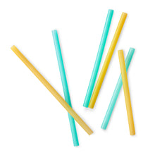 Load image into Gallery viewer, Multi-length Silicone Straws, 6pk