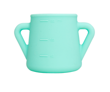 Load image into Gallery viewer, Sippy Skillz Mama Yay! Sippy Skillz Mint &amp; Teal,Peach &amp; Pink,Grey &amp; Blue Bib Bapron BapronBaby BLW Baby Led Weaning Toddler Feeding