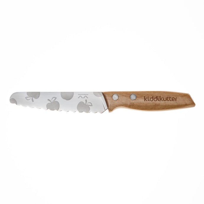 KiddiKutter Children Knife (Wooden / Limited Edition Apples)