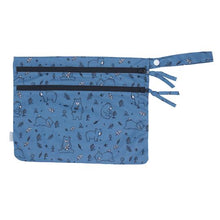 Load image into Gallery viewer, Bears In Blue - Waterproof Wet Bag (For mealtime, on-the-go, and more!)