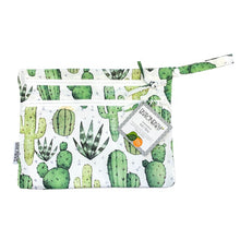 Load image into Gallery viewer, Desert Cactus - Waterproof Wet Bag (For mealtime, on-the-go, and more!)