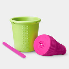 Load image into Gallery viewer, Stretchy Universal Silicone Lid Straw Cup 8oz