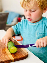 Load image into Gallery viewer, KiddiKutter Children Knife (Purple)