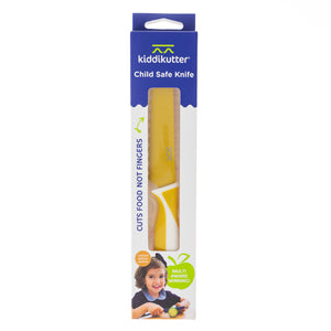 KiddiKutter Children Knife (Mustard)