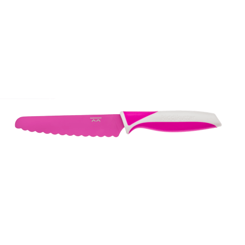 KiddiKutter Children Knife (Pink) Mama Yay! KiddiKutter Children Knives Default Title Bib Bapron BapronBaby BLW Baby Led Weaning Toddler Feeding