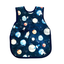 Load image into Gallery viewer, Outer Space Bapron Mama Yay! Bapron Toddler (6m - 3T),Preschool (3-5 yrs) Bib Bapron BapronBaby BLW Baby Led Weaning Toddler Feeding