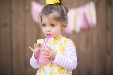 Load image into Gallery viewer, Fresh Squeezed Lemon Bapron Mama Yay! Bapron Toddler (6m - 3T),Preschool (3-5 Yrs) Bib Bapron BapronBaby BLW Baby Led Weaning Toddler Feeding