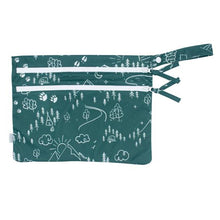Load image into Gallery viewer, Pine Forest - Waterproof Wet Bag (For mealtime, on-the-go, and more!)