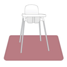 Load image into Gallery viewer, Blush Splash Mat - A Waterproof Catch-All for Highchair Spills