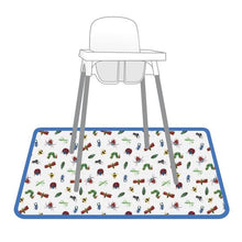 Load image into Gallery viewer, Bug Life Splash Mat - from the World Of Eric Carle - A Waterproof Catch-All for Highchair Spills Mama Yay Splash Mats Default Title Bib Bapron BapronBaby BLW Baby Led Weaning Toddler Feeding