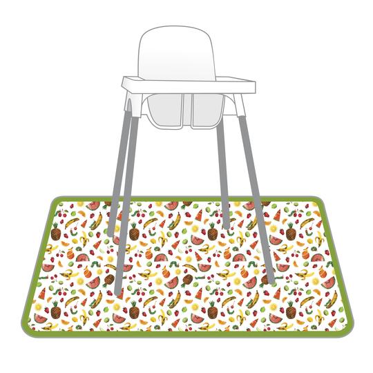 Tropical Fruit Splash Mat from the World Of Eric Carle A Waterproof  Catch-All for Highchair Spills and More!