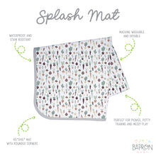 Load image into Gallery viewer, Root Vegetable Splash Mat - A Waterproof Catch-All for Highchair Spills and More!