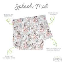 Load image into Gallery viewer, Wild Splash Mat - A Waterproof Catch-All for Highchair Spills and More!