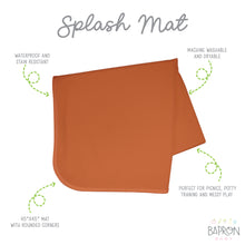 Load image into Gallery viewer, Copper Splash Mat - A Waterproof Catch-All for Highchair Spills