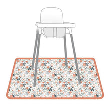 Load image into Gallery viewer, Vintage Rose Splash Mat - from the World Of Eric Carle - A Waterproof Catch-All for Highchair Spills