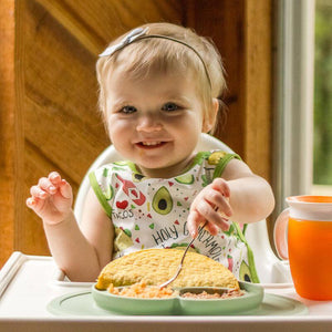 Taco Party Bapron Mama Yay! Bapron Toddler (6m - 3T),Preschool (3-5 Yrs) Bib Bapron BapronBaby BLW Baby Led Weaning Toddler Feeding