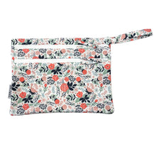 Load image into Gallery viewer, Vintage Rose - Waterproof Wet Bag (For mealtime, on-the-go, and more!)