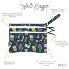 Load image into Gallery viewer, PBJ Pals - Waterproof Wet Bag (For mealtime, on-the-go, and more!)