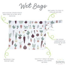 Load image into Gallery viewer, Root Vegetable - Waterproof Wet Bag (For mealtime, on-the-go, and more!)