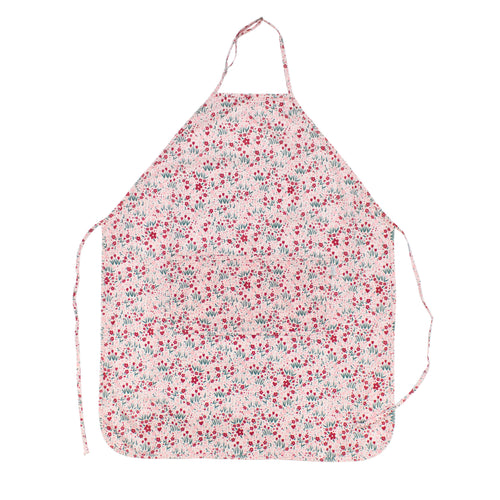 Blushing Blooms Apron - fits sizes youth small through adult 2XL