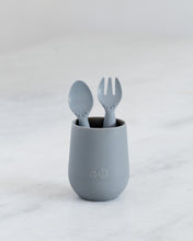 Load image into Gallery viewer, ezpz Mini Utensils for 12m+ (More colours available!)