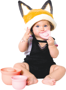 Mini AdoraBowls Mama Yay! Bowl with Lid Mint & Teal,Peach & Pink Bib Bapron BapronBaby BLW Baby Led Weaning Toddler Feeding